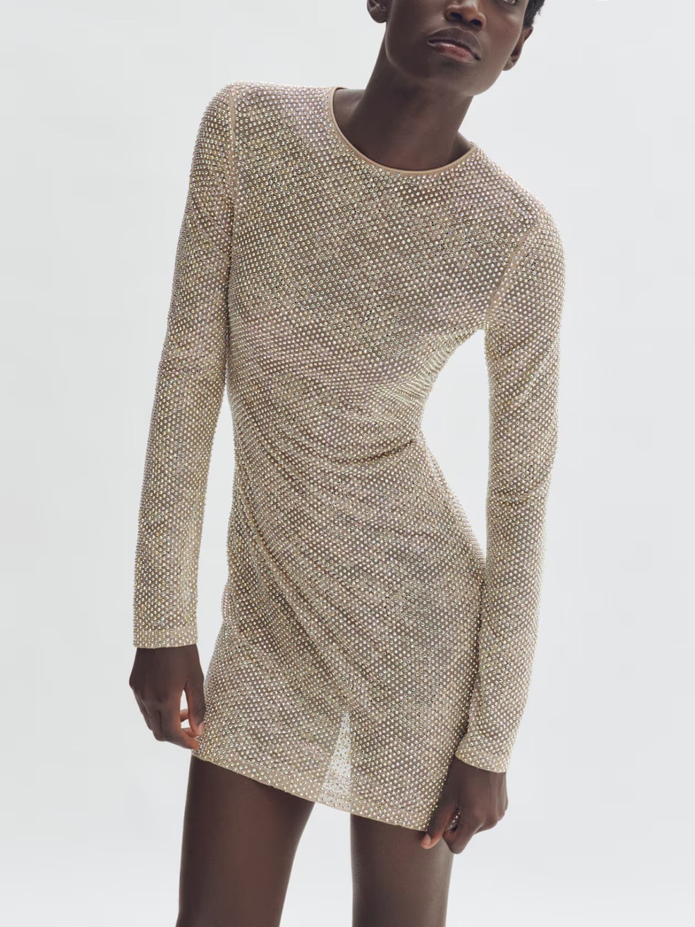 STELLA MCCARTNEY H&M
EMBELLISHED LACE MINI DRESS